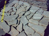 песчаник, рваный, окатаный