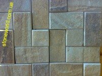 тротуарная плитка из камня песчаника, с фаской